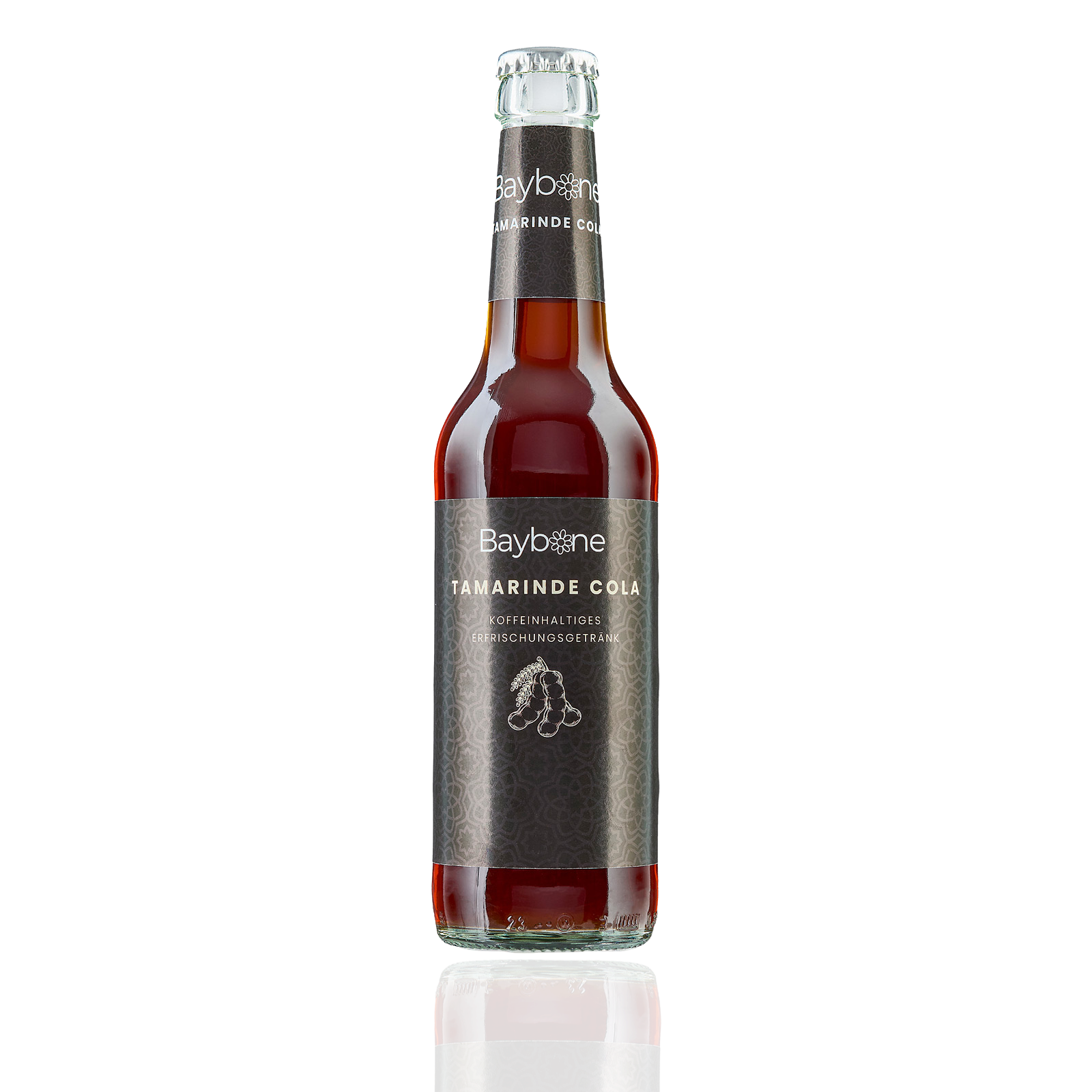 Gekühlte Baybone Tamarinde Cola Mehrwegflasche